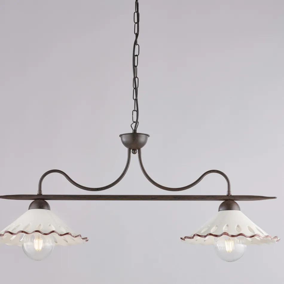 Complemento de Diseño Luminoso en Vidrio y Metal Hecho en Italia con un Look - Mira viadurini