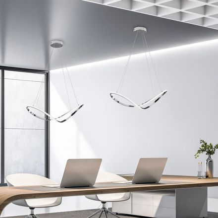 Un accesorio luminoso de cristal y metal fabricado en Italia con un gusto elegante: Apollo viadurini