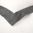 Juego de cama tamaño king en 100% algodón y 10% algodón satinado - Detalle viadurini