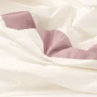 Juego de cama tamaño queen en 100 % algodón y 10 % satén de algodón - Detalle viadurini