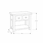 Mueble de Baño Composición 3 en Madera de Teca con Lavabo de Resina - Essence viadurini