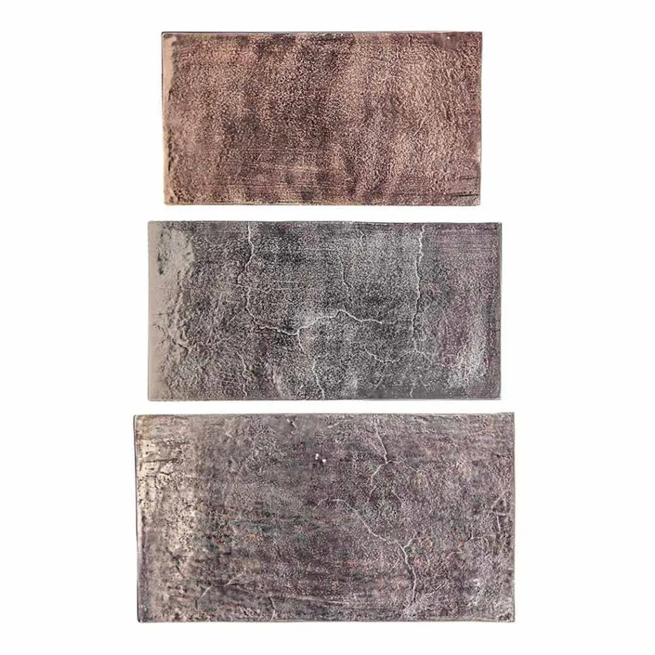 Composición 3 Mesitas en Aluminio y Acero Homemotion - Salvio viadurini