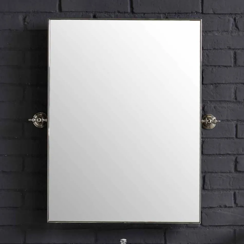 composición de muebles de baño con lavabo estructura metálica de belleza viadurini