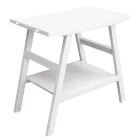 Composición de baño blanca con accesorios antiarañazos y espejo - Patryk viadurini