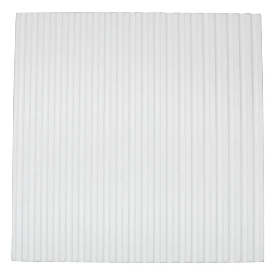 Composición de baño blanca con espejo y estante Made in Italy - Ares viadurini