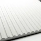 Composición de baño blanca con espejo y estante Made in Italy - Ares viadurini