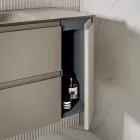 Composición de baño con base de 2 cajones y 1 puerta - Titan viadurini