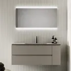Composición de baño con base de 2 cajones y 1 puerta - Titan viadurini