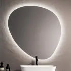 Composición de Baño con 2 Bases con 1 Cajón cada una y Espejo - Titan viadurini