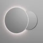 Composición de baño con 4 cajones en Roble Río, espejo y lavabo - Velaria viadurini