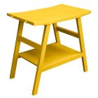 Composición de Diseño de Baño Color Amarillo con Accesorios y Espejo - Patryk viadurini