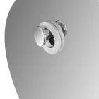 Composición de baño de diseño gris completa con accesorios esmaltados - Georges viadurini