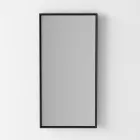 Composición de Baño Lavabo de Cerámica y Base de Acero Made in Italy - Quadro viadurini