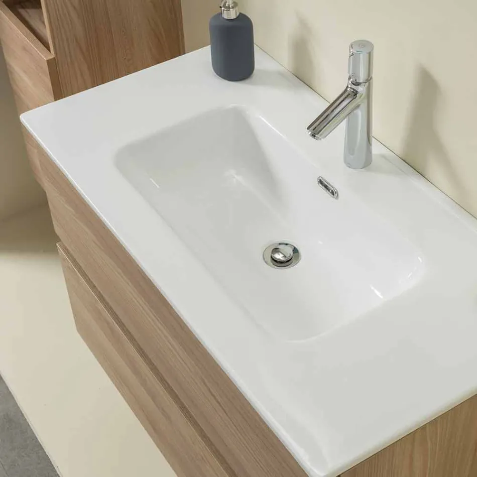 Composición suspendida en melamina ligera Olmo - Becky viadurini