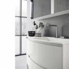 Composición de baño moderna y suspendida Made in Italy Design - Callisi7 viadurini