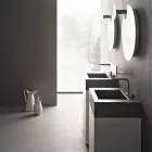 Composición del piso de muebles de baño de diseño moderno - Farart10 viadurini