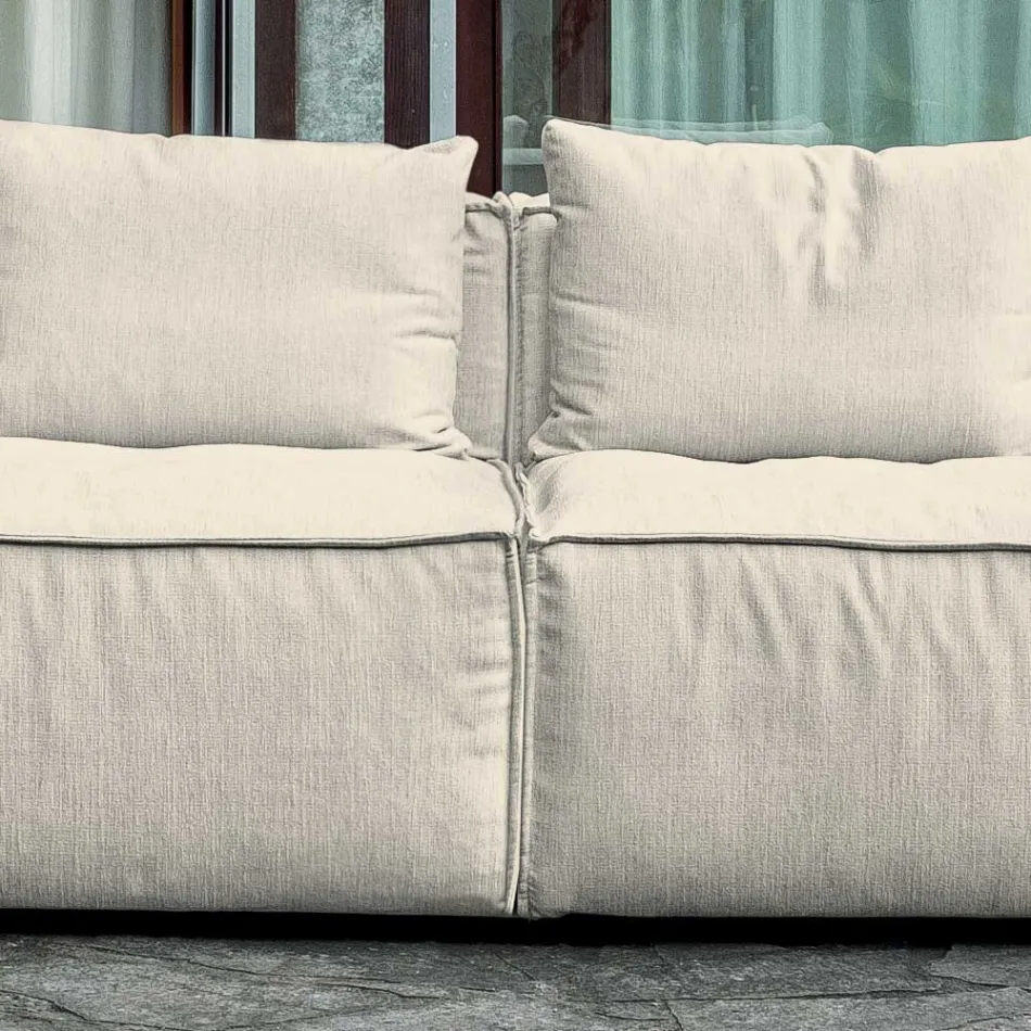 Composición de 2 sofás con respaldo y 2 reposabrazos - Bizarre viadurini