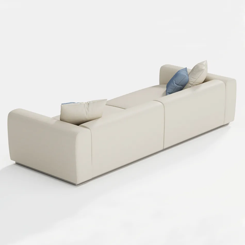 Composición de Garden Sofa en madera contrachapada marina Made in Italy - Bahias viadurini