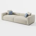 Composición de Garden Sofa en madera contrachapada marina Made in Italy - Bahias viadurini