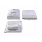 Composición de Mueble de Baño en Teca Maciza de Diseño Moderno - Azina viadurini