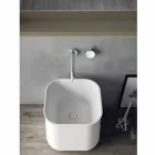 Composición de muebles de baño modernos, diseño suspendido Made in Italy - Callisi6 viadurini