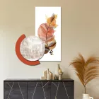 Composición de Cuadros en Madera con Estampados de Ciudades y Ramas Made in Italy - Chile viadurini