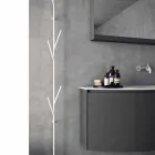 Composición de muebles de baño suspendidos de diseño moderno - Callisi3 viadurini