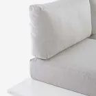 Composición de salón exterior en aluminio y tela, Homemotion - Francine viadurini