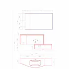 Composición suspendida y moderna para el baño, diseño Made in Italy - Callisi4 viadurini