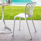 silla de Gamera Connubia Calligaris moderna cocina de diseño, 2 piezas viadurini
