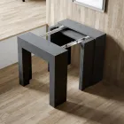 Consola extensible hasta 299 cm con extensiones internas Made in Italy - Reloj de arena viadurini