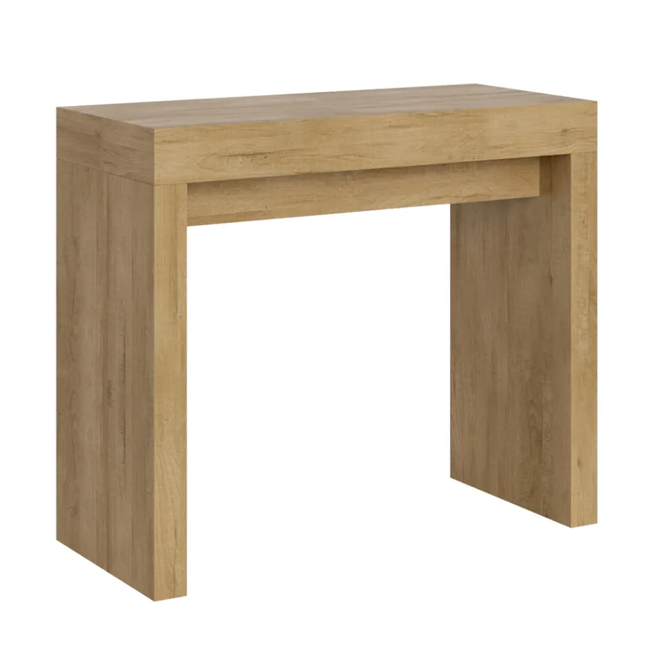 Consola extensible hasta 300 cm con soporte de 2 patas Made in Italy - Phantom viadurini