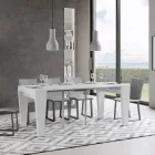 Consola extensible hasta 300 cm en madera Made in Italy - Trono viadurini