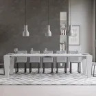 Consola extensible hasta 300 cm en madera Made in Italy - Trono viadurini