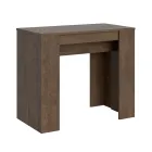 Consola extensible hasta 308 cm con soporte central Made in Italy - Oracle viadurini