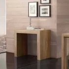 consola Extensible hasta 295 cm laminan plegable Uri viadurini