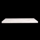 Consola de Baño con Lavabo y Repisa en Gres Porcelánico 4 Acabados - Ramina viadurini