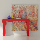 Consola de diseño moderno fabricada en Italia, Wow viadurini