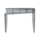 Consola fija con 4 compartimentos para guardar objetos en PMMA Made in Italy - Aladdin viadurini