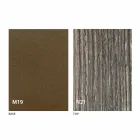 Consola en madera y metal extensible hasta 295 cm Made in Italy - Timedio viadurini