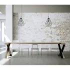 Consola moderna extensible a 300 cm con estructura antracita Made in Italy - Avventura viadurini