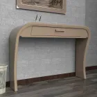 Consola moderna con cajón hecho en Italia, Gambara. viadurini