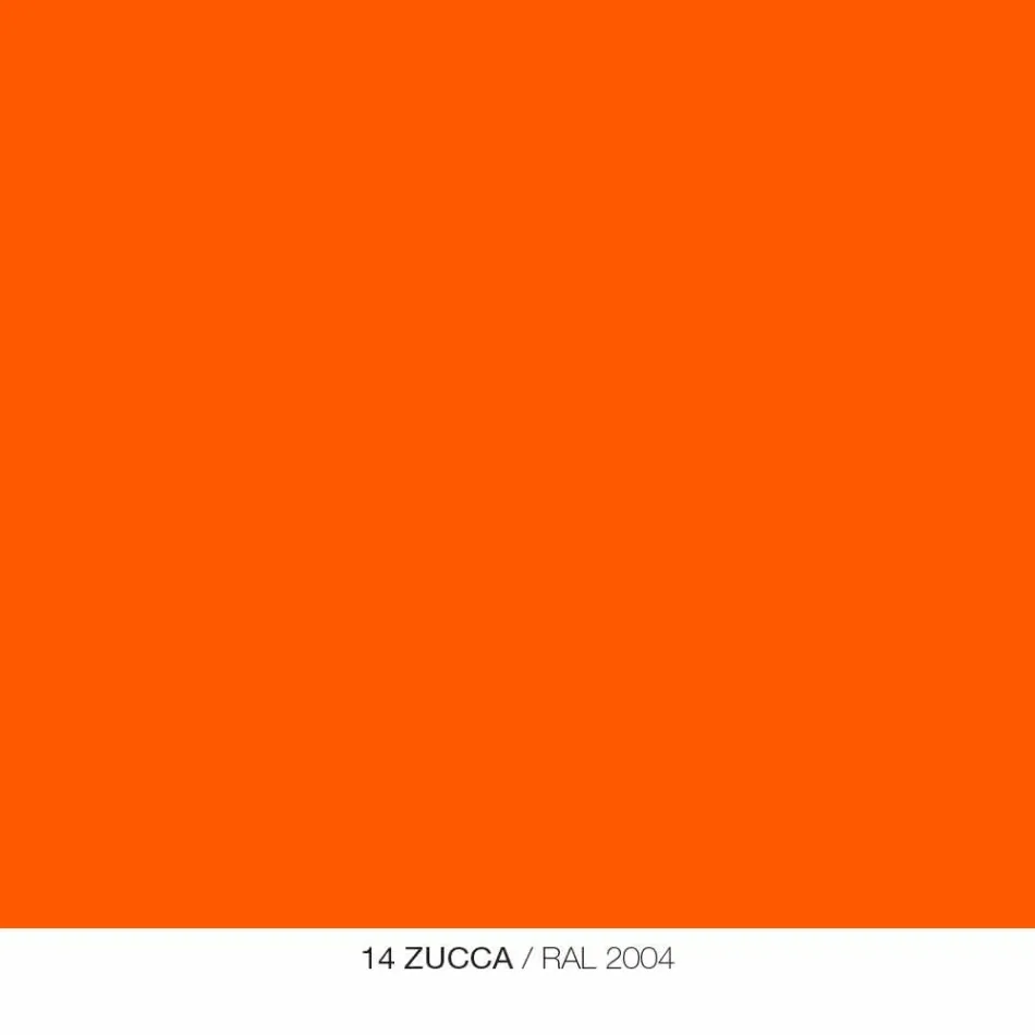 Consola de diseño minimalista moderno en metal de colores Made in Italy - Benjamin viadurini