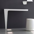 Consola de diseño minimalista moderno en metal de colores Made in Italy - Benjamin