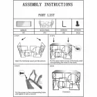 Consola rectangular de diseño moderno en hierro y espejo - Billie viadurini