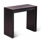 Consola extensible / mesa de comedor, l. 42.50 / 302.50xp.90 cm, Alvaro viadurini