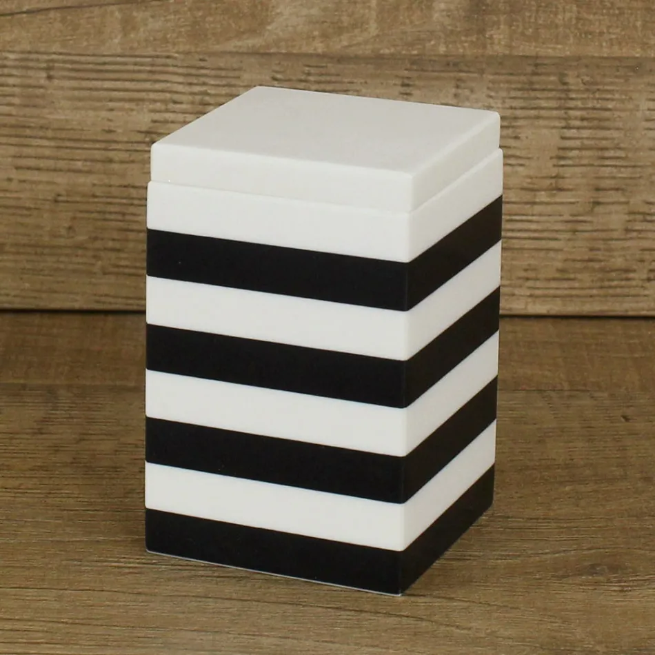 Recipiente para especias con tapa de corian italiano de alta calidad - Picante viadurini