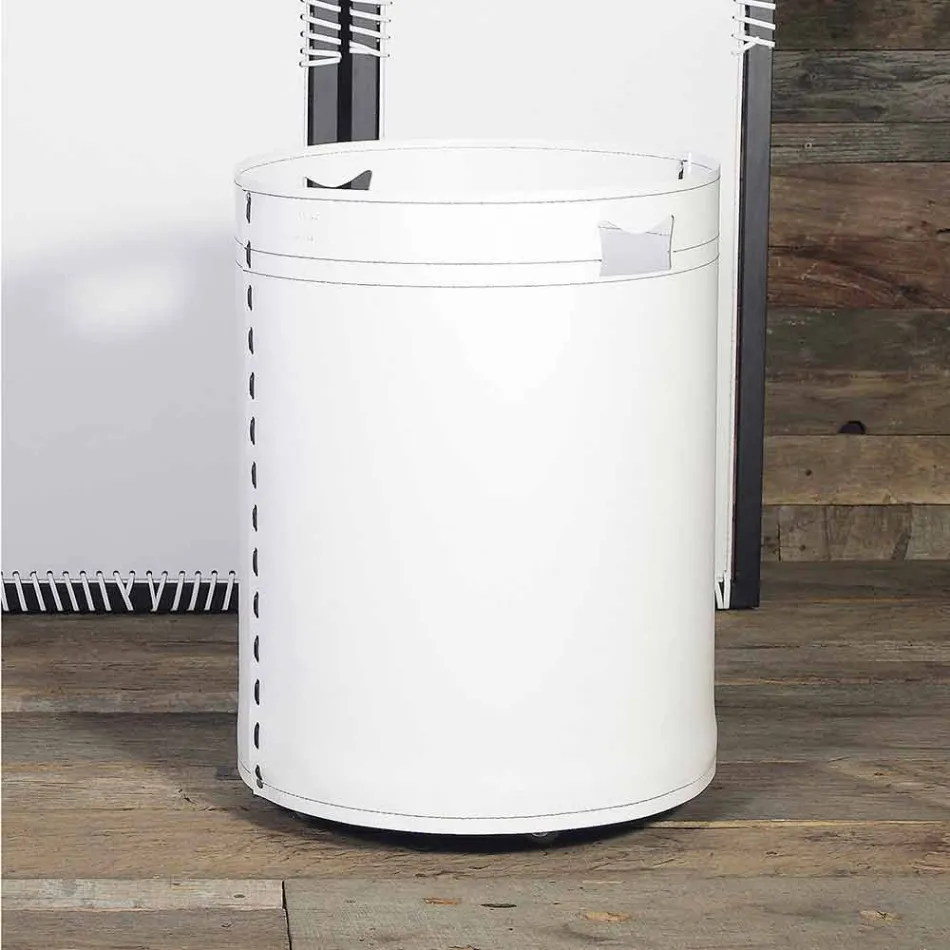 Porta registro en piel 100% Made in Italy viadurini