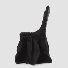 Elegante Funda de Silla con Respaldo para Salón en Lino Bordado - Panteo viadurini