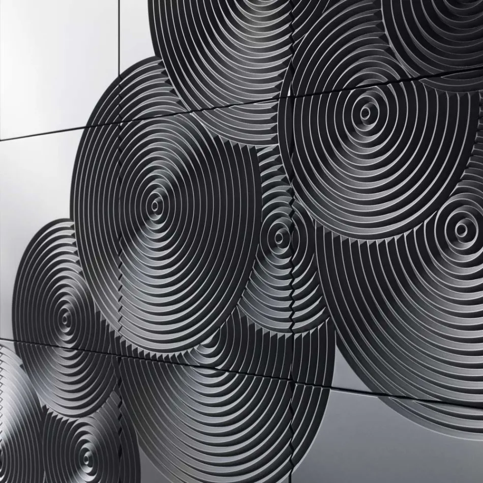 Aparador de 8 puertas de diseño moderno Ardesia, blanco, negro u dorado. viadurini